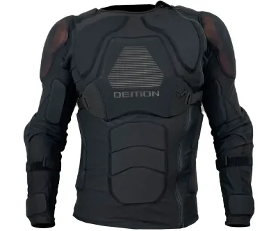 Demon Flexforce X Top D3O XRD V6 Herren - T6 D3O Ganzkörperschutz für Snowboard und MTB