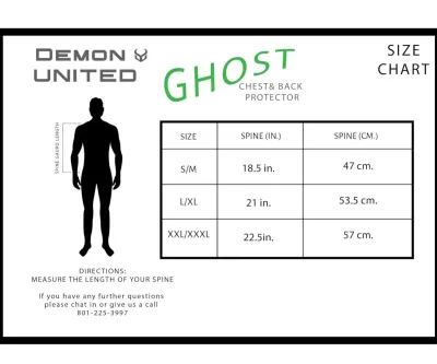 Demon Ghost D3O Brust- und Rückenprotektor