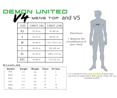 Demon Flex Force X D3O-XRD Top V6 Herren