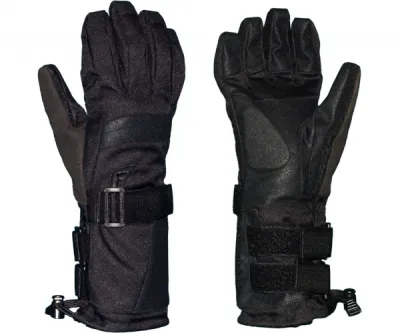 Demon Snowboard Gloves dual Flexmeter wristguards Large